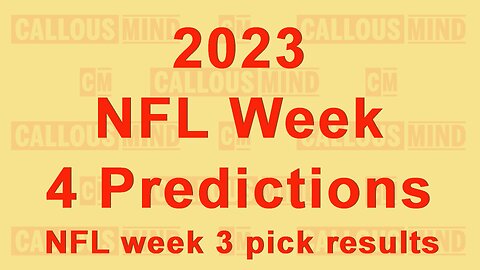 2023 National Football League week 4 picks - week 3 pick results - the Dolphins win by 50 points