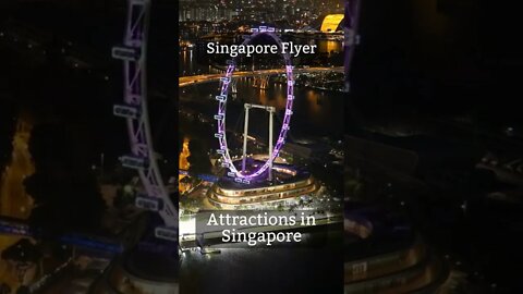 Siteseeing the Singapore Flyer. 🤗