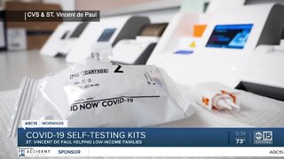 St. Vincent de Paul teams up with CVS to offer self COVID-19 tests