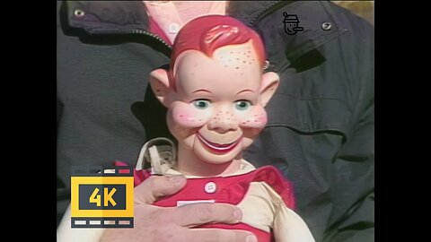 "Creepy Howdy Doody Doll Comes Alive and Saves Man" (4k) Funny Tabloid News Story (80s) (Lost Media)