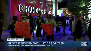 Protesters demand for justice for Anthony Cano