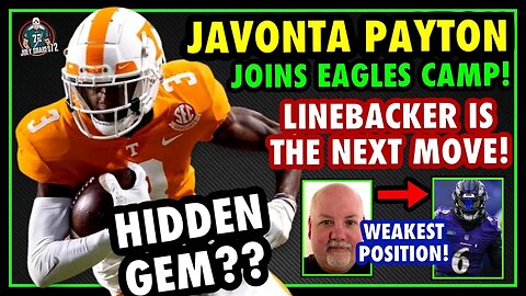 WHOA!! JAVONTA PAYTON SIGNS WITH EAGLES FOR CAMP TRYOUT! HIS BIGGEST STRENGTH! EAGLES ADDING LB!