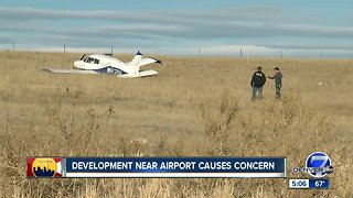 Development near airport causes concern