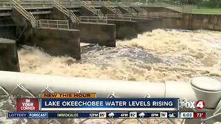 Water levels in Lake Okeechobee are rising