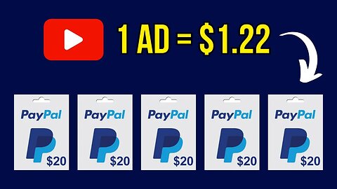 MAKE PAYPAL MONEY WITH ADS (Make Money Online 2023)