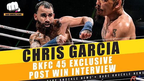 Unbelievable TKO: #ChrisGarcia dominates #RobertMadrid in epic #BKFC45 showdown