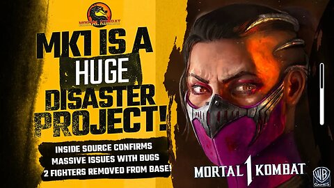 Mortal Kombat 1 Exclusive: MASSIVE BUGS, CHAOS WITH LAUNCH 2 FIGHTER REMOVED FROM BASE! ETC