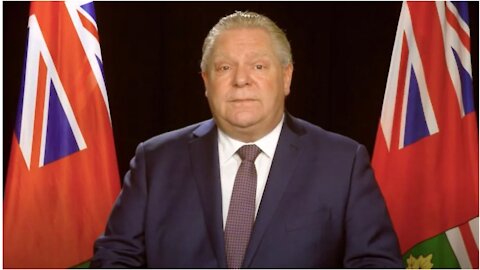 Doug Ford Warns Of A 'Fourth Wave' As He Calls For Tighter Border Restrictions