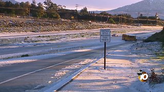 School bus spins out on I-8, crashes