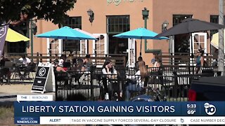 Liberty Station gaining visitors after stay-at-home order ends