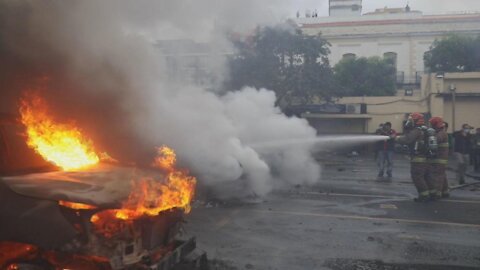 Guatemala: Riot police deployed after ex-soldiers storm congress building over wartime bonus claims