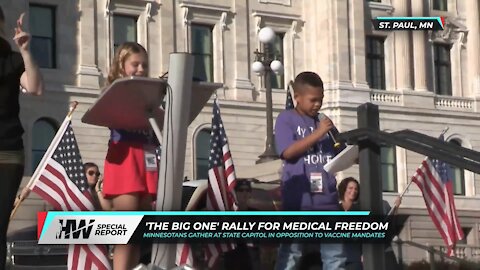 Brave Children’s POWERFUL SPEACH @ Medical Freedom Rally