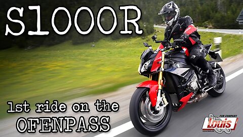 BMW S1000R 1st Ride, Ofenpass