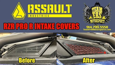 Assault Industries Polaris RZR Pro R Intake Grill Covers
