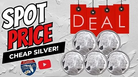 Buy Silver at Spot Price? Limited Time Opportunity Inside! Tick Tock