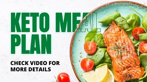 The Ultimate Keto Meal Plan- Free Keto Reciepe