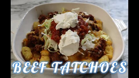 Cheap Easy Meals : Ground Beef Tatchos Ep.243 #cajunrnewbbq