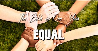 The Bible in One Year: Day207 Equal!