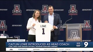 Caitlin Lowe introduced as Wildcat softball head coach