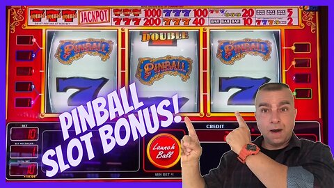 💥NEW Pinball Slot Machine Bonus Time!💥