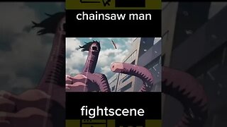 Chainsaw Man Fight Scene #shorts