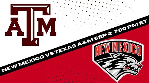 Texas A&M vs New Mexico Predictions and Odds (Aggies vs Lobos Picks and Spread) - 9/2/2023