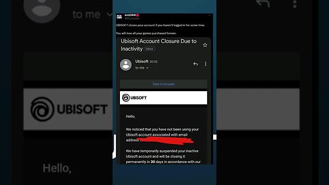 Ubisoft Is Closing Down People's Accounts! Deleting Thier Games!