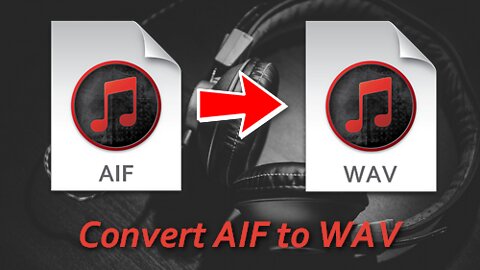 Lossless Way to Convert AIF to WAV in Bulk