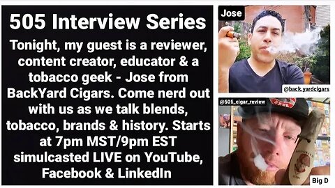 Interview with Jose of BackYard Cigars - Round 2