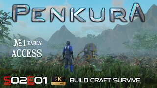 PENKURA GAMEPLAY OPEN WORLD BUILD CRAFT SURVIVE | S02E01 THE SINGULARITY | INDIEGAMES