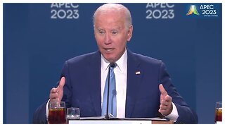 at APEC, Joe Biden says Climate Change is "the ultimate threat to humanity"