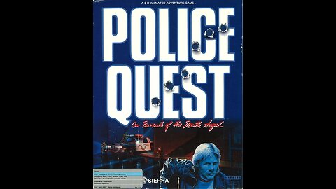 Police Quest: In Pursuit of the Death Angel VGA Remake (1992, PC) Full Playthrough