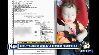 San Diego County sued for wrongful death of foster child