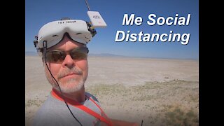 Social Distancing at the Great Salt Lake