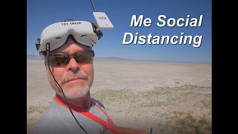 Social Distancing at the Great Salt Lake
