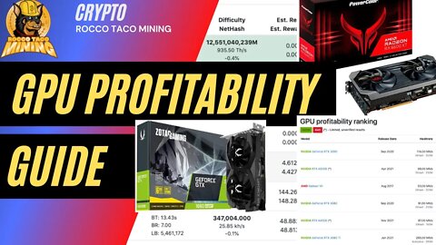 How to find GPU profitability ranking.
