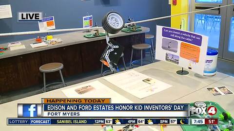 Edison and Ford Winter Estates celebrate National Kid Inventors' Day - 7:30am live report
