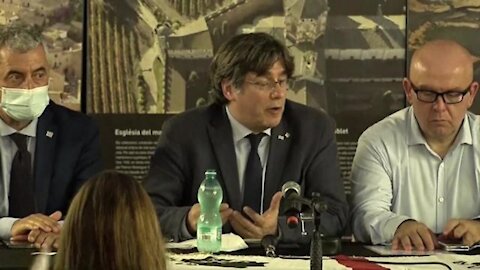 Amenaza de Puigdemont a Italia: "Cataluña apoyará Cerdaña cuando decida" separarse de Italia