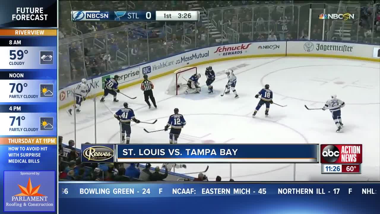 St. Louis Blues beat Tampa Bay Lightning to spoil Pat Maroon’s homecoming