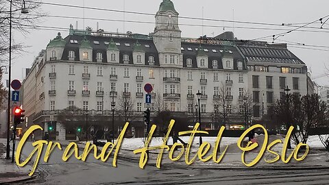 Oslo Grand Hotel Room Tour & Review