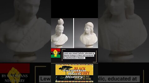 Edmonia Lewis - African American Sculptor #history #blackhistory #blackculture