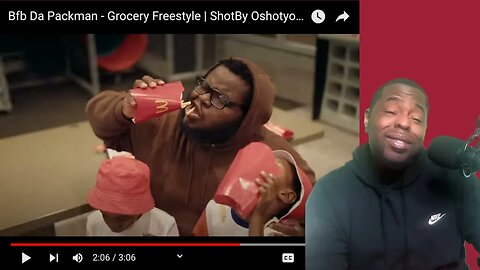 ROCKET REACTS To BFB Da PACKMAN - Grocery Freestyle