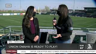 Pro-soccer team Union Omaha excited for chance at first full season on Saturday