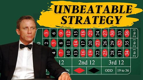 The "Unbeatable" James Bond Betting Strategy: Exploring 007's Roulette System