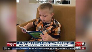 'If You Give a Child a Book' campaign kicks off