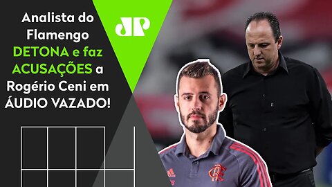 "Ele é MAU-CARÁTER e BABACA!" ÁUDIO VAZA, e Rogério Ceni é DETONADO por analista do Flamengo!