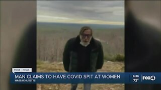 Man claiming to have COVID arrested for spitting at women