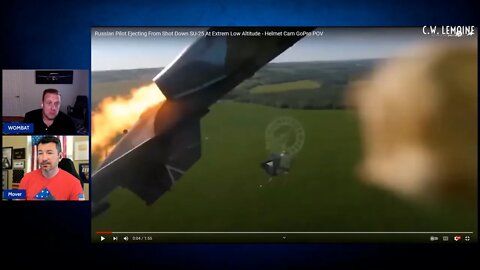 Su-25 Ejection GoPro Helmet Video Breakdown/Reaction