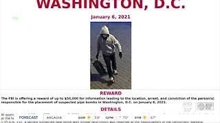 Officers searching for DC Pipe Bomb suspect