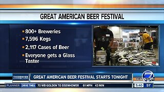 How much beer will be at the Great American Beer Festival?